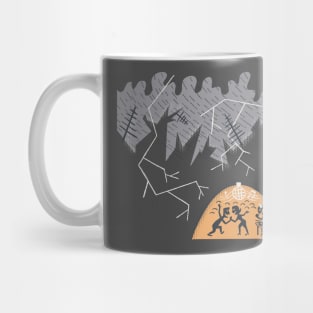 Dancing VS Daily problems Mug